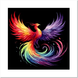 Colorful Phoenix Posters and Art